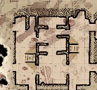 Top-down reference map of Stables